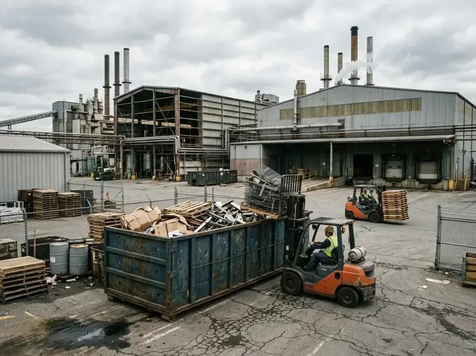 industrial-factory-scrap-conta-003 — frequently asked questions, Cheap Roll-off Dumpster Rentals in Huntington, VA